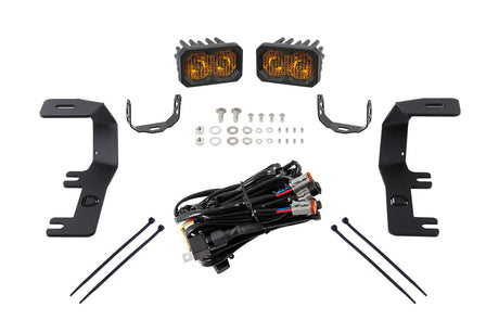 Kit de feux de fossé rétroéclairés Stage Series pour GMC Sierra 1500 2014-2019