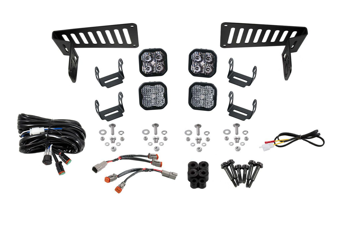 Kit de support de capot Jeep Jl 2018-2022 Wrangler 