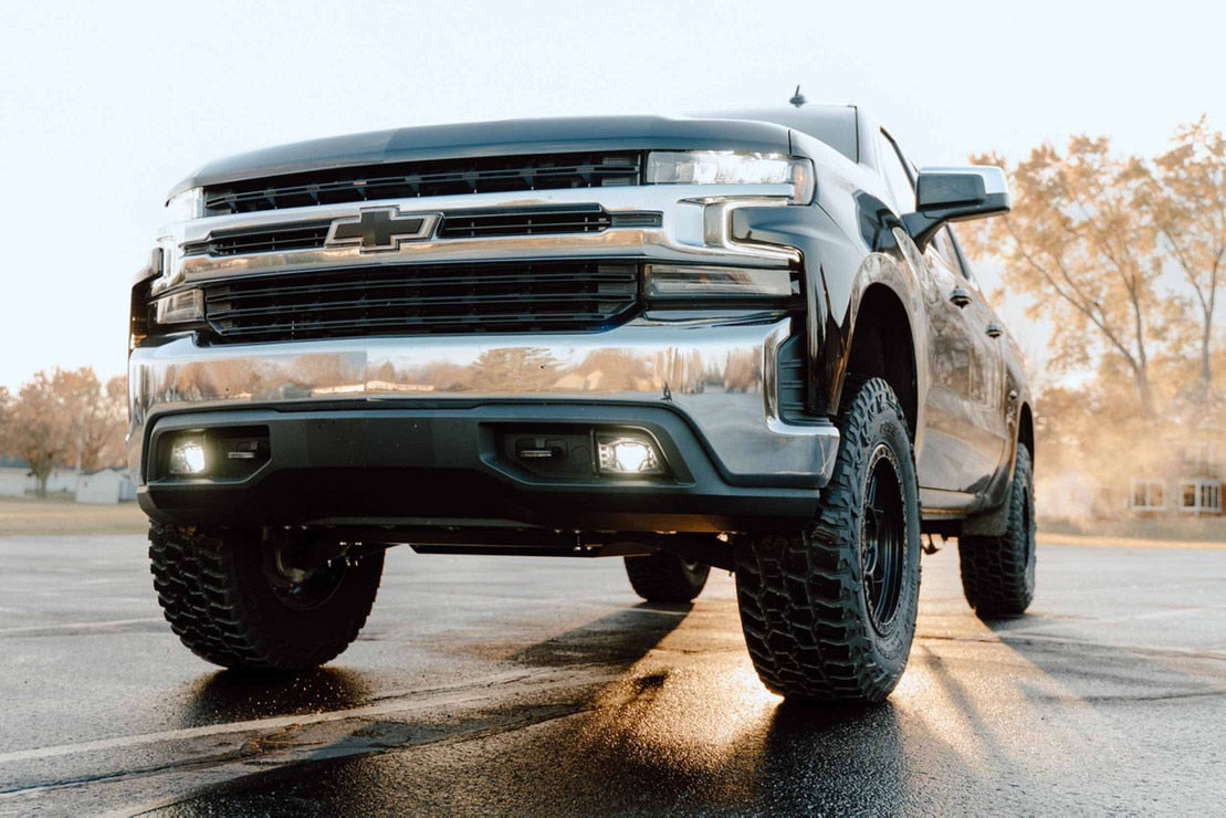 4BANGER Led Fog Lights: 19–21 Chevrolet Silverado 1500