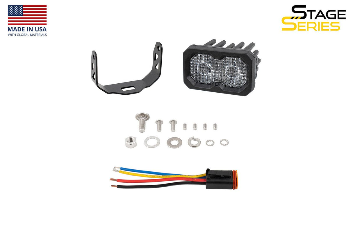 C2R White Flood Standard LED Pod (one)