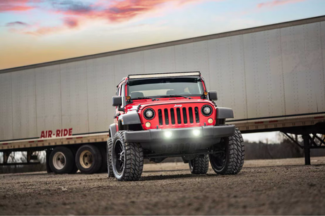 Système d'éclairage de fossé à LED 4Banger : Wrangler JK (07-18)