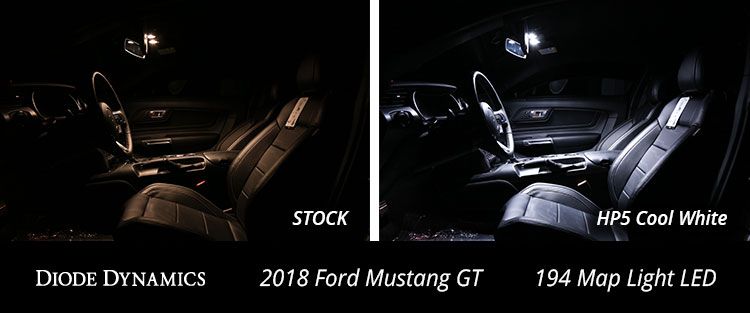 Kit LED intérieur pour Ford Mustang 2010-2014, blanc froid Stage 2