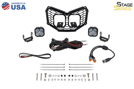 Stage Series LED Grille Kit for 2017-2025 Can-Am Maverick X3