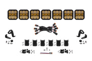 Barre lumineuse LED SS5 CrossLink à 7 modules (une)