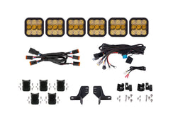 Kit de barres lumineuses CrossLink pour calandre SS5 pour Ford Bronco 2021-2025 (avec pare-chocs en acier)