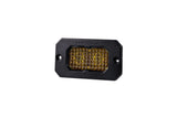 C2 1.0 SAE Yellow Sport Flush Mount LED Pod (one)