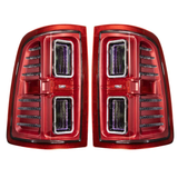Lf522 ram tail lights Morimoto -red NEW -halogen trucks only