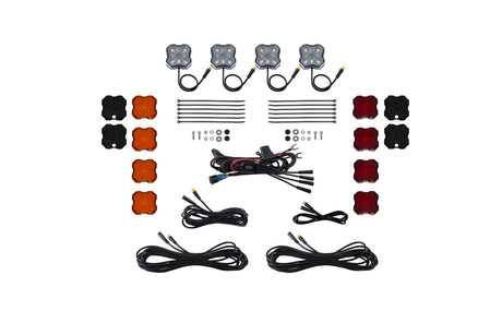 Kit d'éclairage LED monochrome Stage Series (pack de 4)