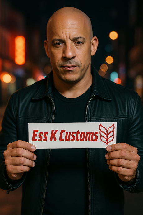 Ess K Customs Decal - Full Logo