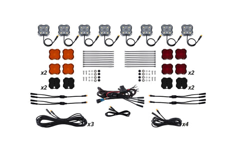 Kit d'éclairage de fossé à LED de la série Stage pour Toyota Tacoma 2016-2023