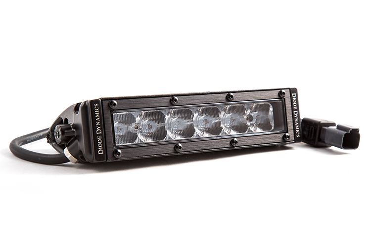 Barre lumineuse blanche SAE/DOT 6" de la série Stage (une)