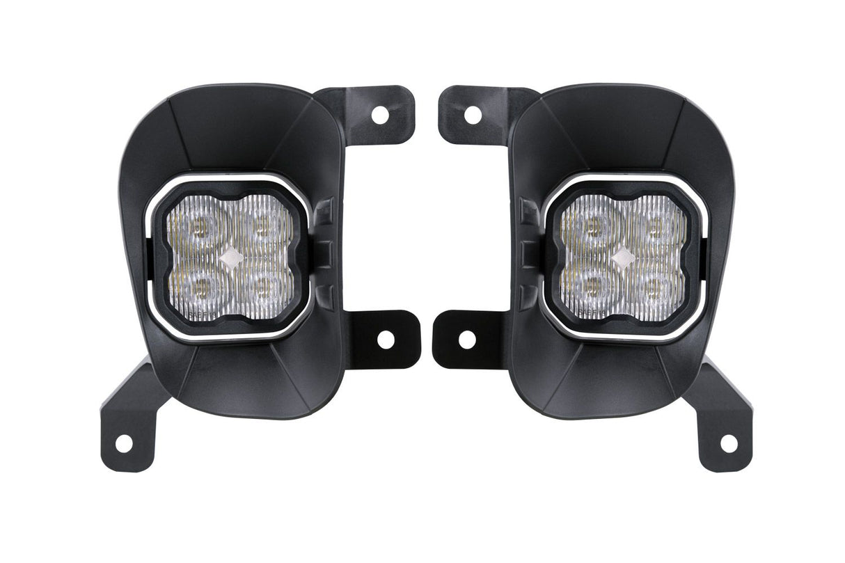 Kit de feux antibrouillard verticaux SS3 SAE/DOT Ram