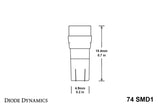 36MM : ampoules LED HP6 (paire)