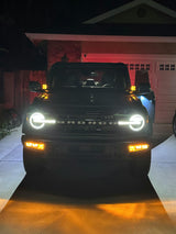 Stage Series Fog Pocket Kit for 2021-2025 Ford Bronco (w/ Steel Bumper)