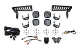Supports de fixation LED pour capot de Jeep JL Wrangler 2018-2025