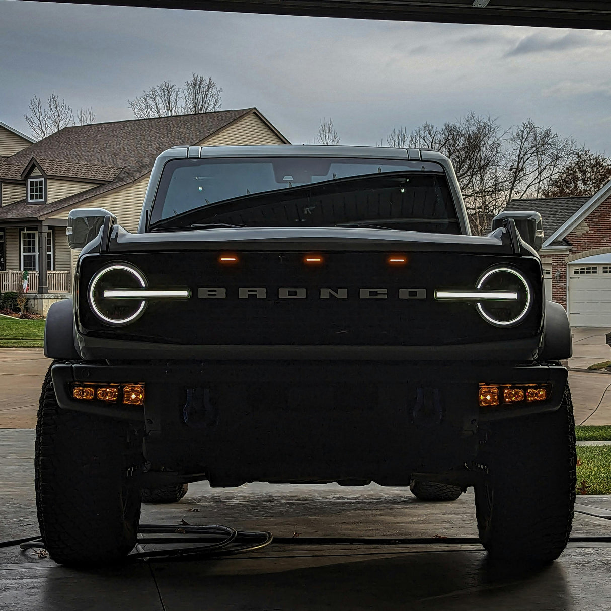 Stage Series Fog Pocket Kit for 2021-2025 Ford Bronco (w/ Steel Bumper)