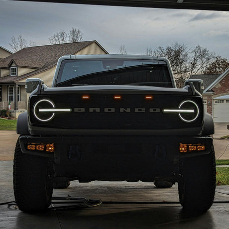 Kit de poches antibrouillard Stage Series pour Ford Bronco 2021-2025 (avec pare-chocs en acier)