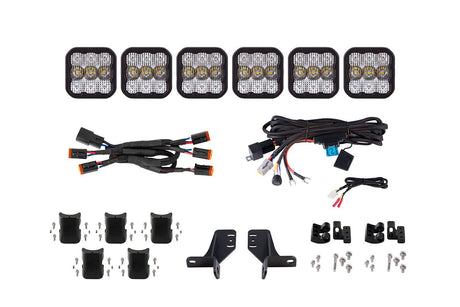 SS5 Grille CrossLink Lightbar Kit for 2021-2025 Ford Bronco (w/ Steel Bumper)