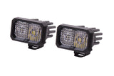 C2 1.0 SAE/DOT White Sport Standard LED Pod (pair)