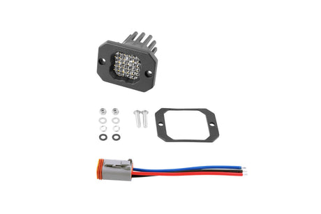 SSC1 White Pro Flush Mount LED Pod (one)