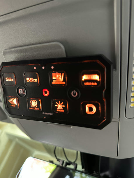 Panneau de commutation 8 canaux Diode Dynamics D-Switch