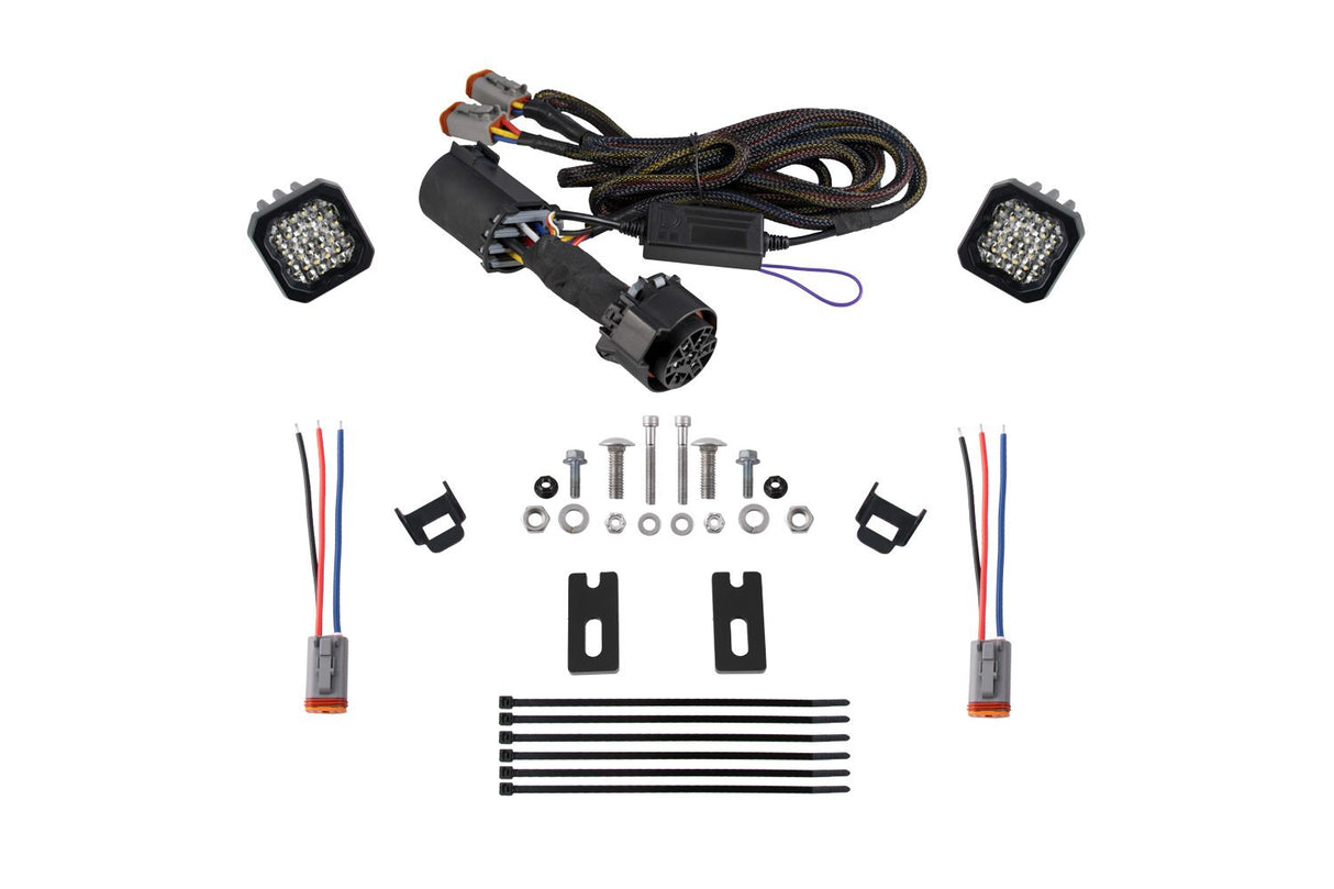 Kit d'éclairage de fossé à LED de la série Stage pour Toyota Tacoma 2016-2023