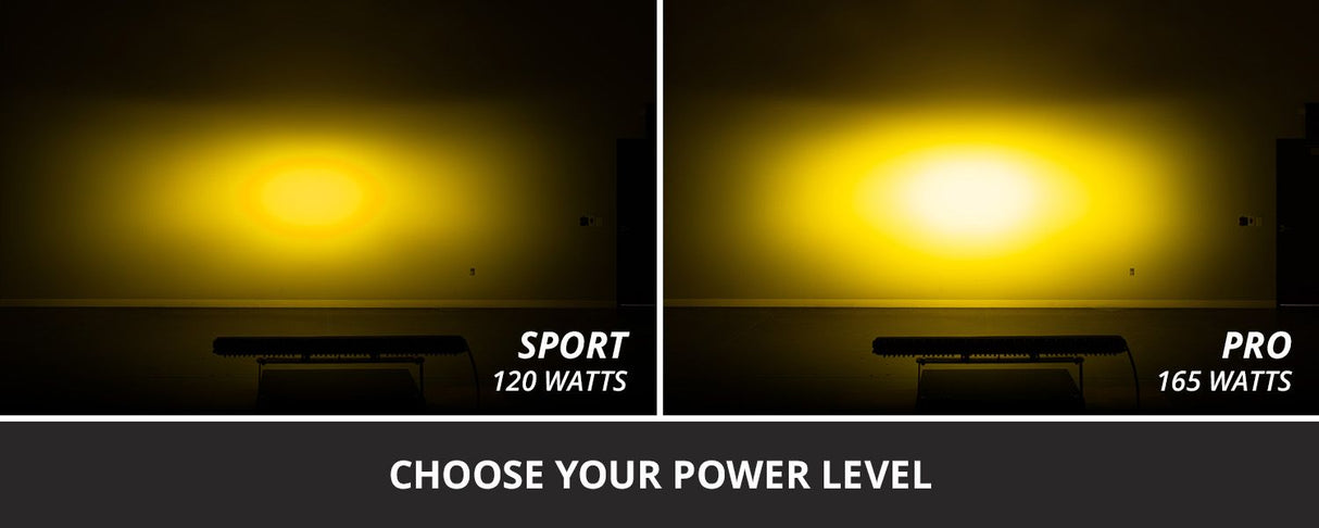 SS30 Yellow LED Light Bar (one)