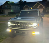 Stage Series Fog Pocket Kit for 2021-2025 Ford Bronco (w/ Steel Bumper)