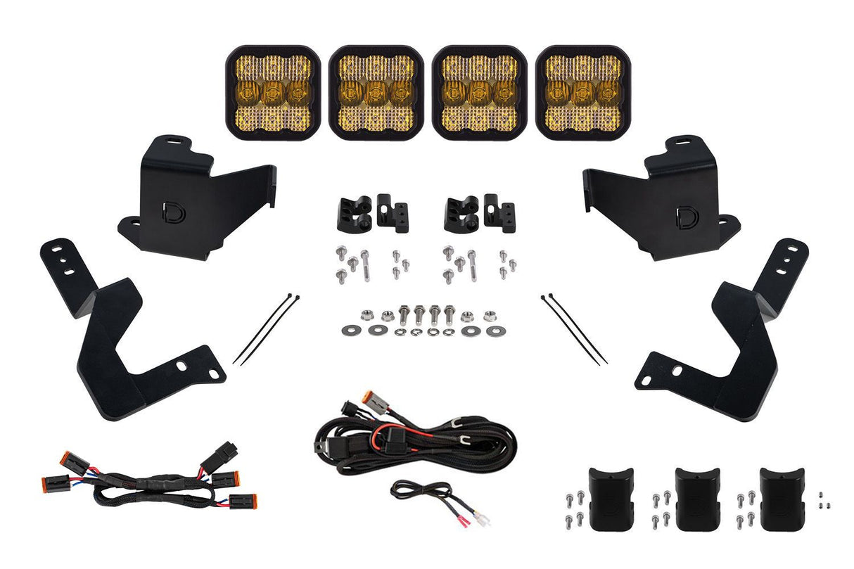 SS5 Grille CrossLink Lightbar Kit for 2022-2025 Toyota Tundra