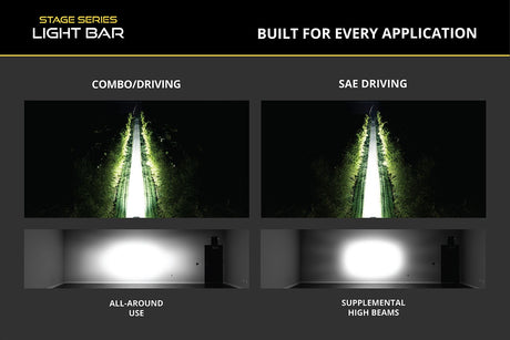 SS40 Dual-Color LED Light Bar (one)