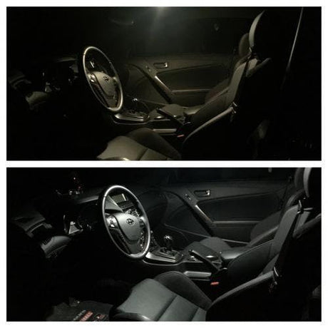 Interior LED Conversion Kit for 2010-2016 Hyundai Genesis Coupe