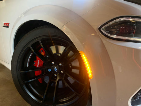 Feux de position latéraux à LED pour Dodge Charger 2015-2023 (ensemble)