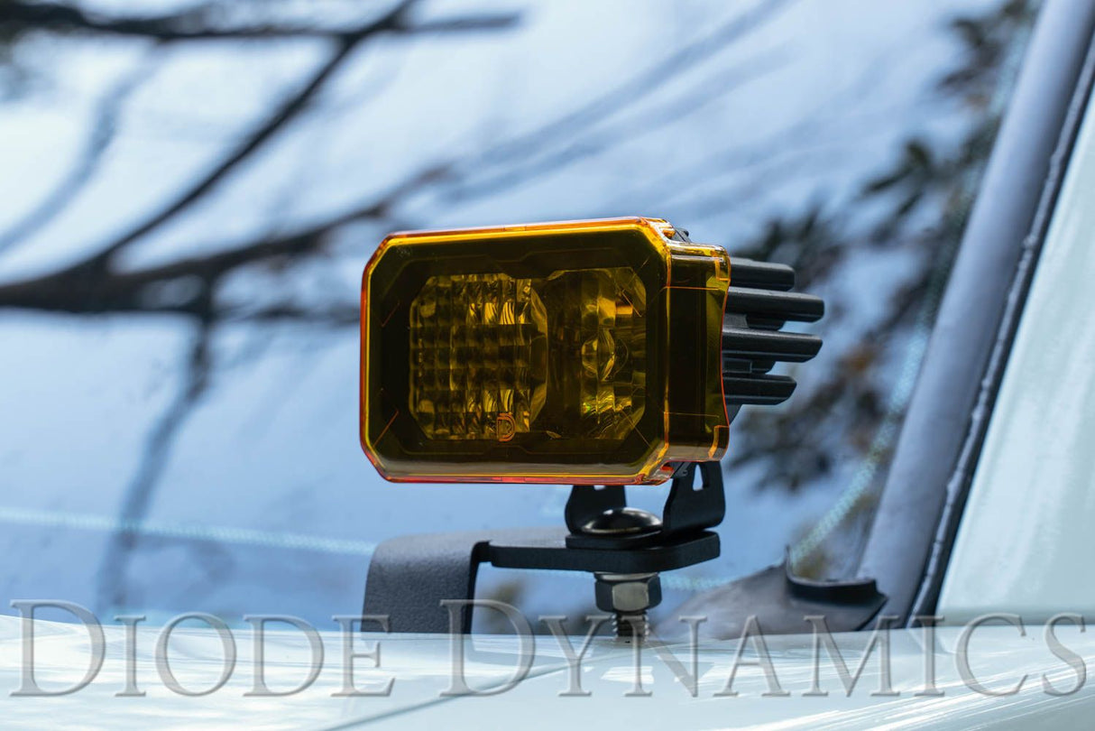 C2 1.0 LED Pod Cover, Yellow (one)