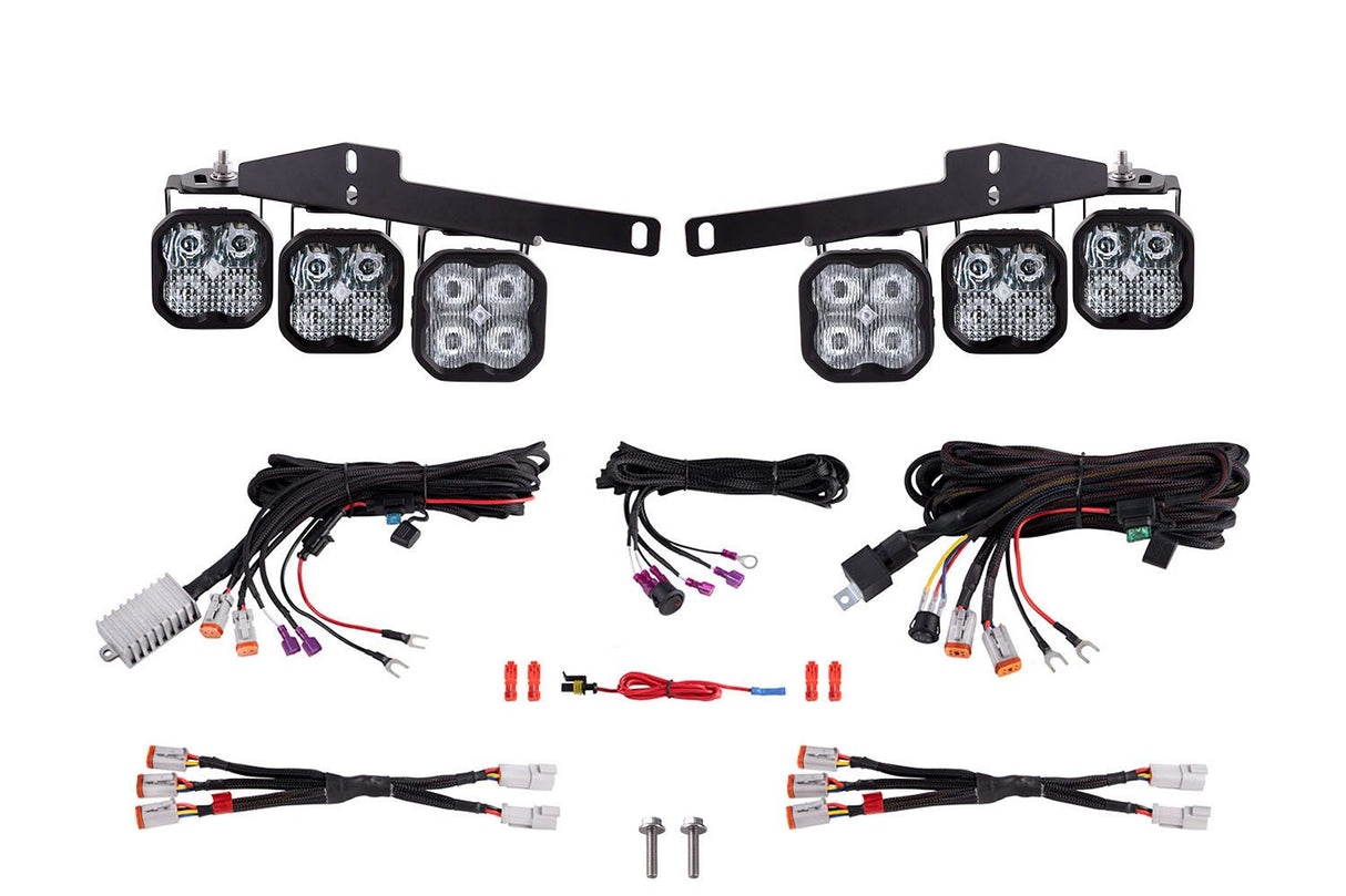 Kit d'éclairage de fossé à LED de la série Stage pour Subaru Wrx/Sti 2015-2021 