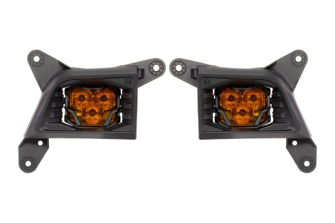 4BANGER Led Fog Lights: 19–21 Chevrolet Silverado 1500