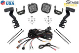 Kit d'éclairage de fossé à LED de la série Stage pour Toyota Tacoma 2016-2023