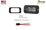 C2R White Flood Flush Mount LED Pod (one)