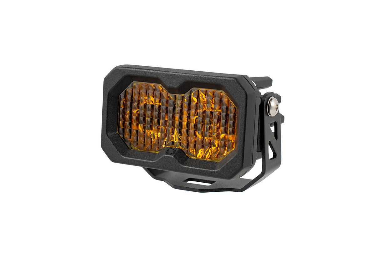C2 2.0 SAE Yellow Max Standard LED Pod (one)