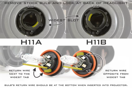 H11B: XB HID Bulbs (4000K-6000K)