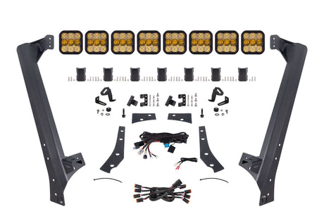 SS5 Windshield CrossLink Lightbar Kit for 2007-2018 Jeep JK Wrangler