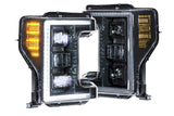 Ford Super Duty (17-19) : Phares à LED hybrides Morimoto