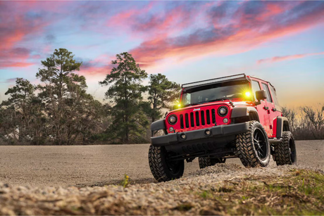 Système d'éclairage de fossé à LED 4Banger : Wrangler JK (07-18)