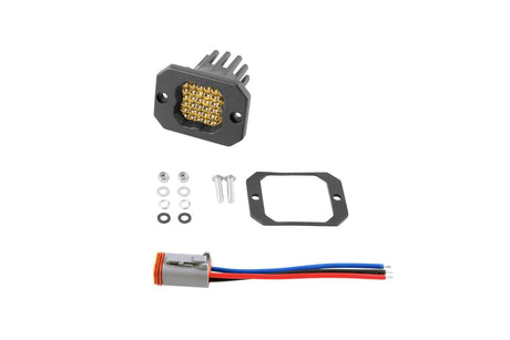 SSC1 Yellow Pro Flush Mount LED Pod (one)