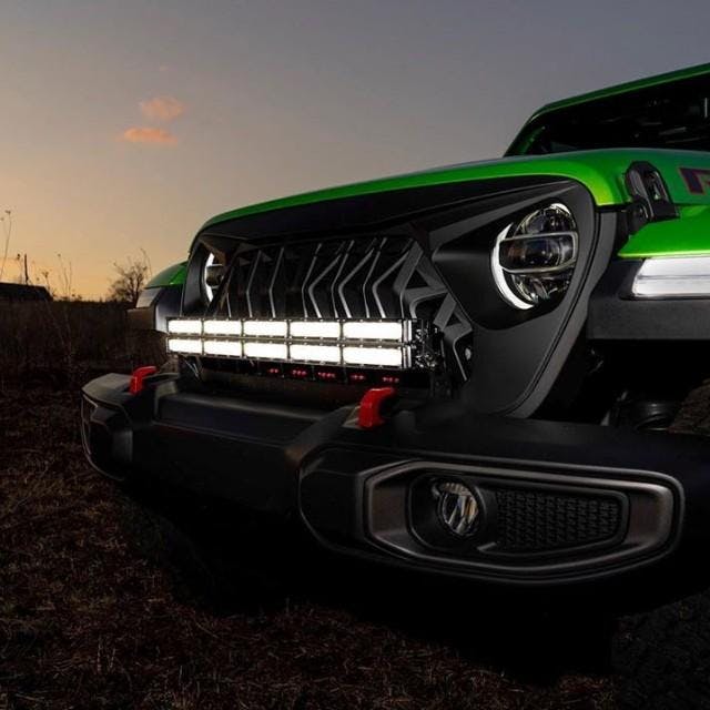 Kit de barre lumineuse LED pour pare-chocs Jeep JL Wrangler 2018-2025