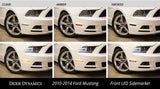 Feux de position latéraux à LED pour Ford Mustang 2010-2014 (ensemble)