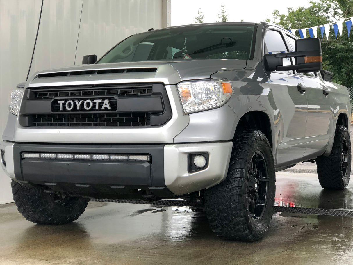 Kit de support de barre lumineuse LED pour Toyota Tundra Stealth 2014-2021