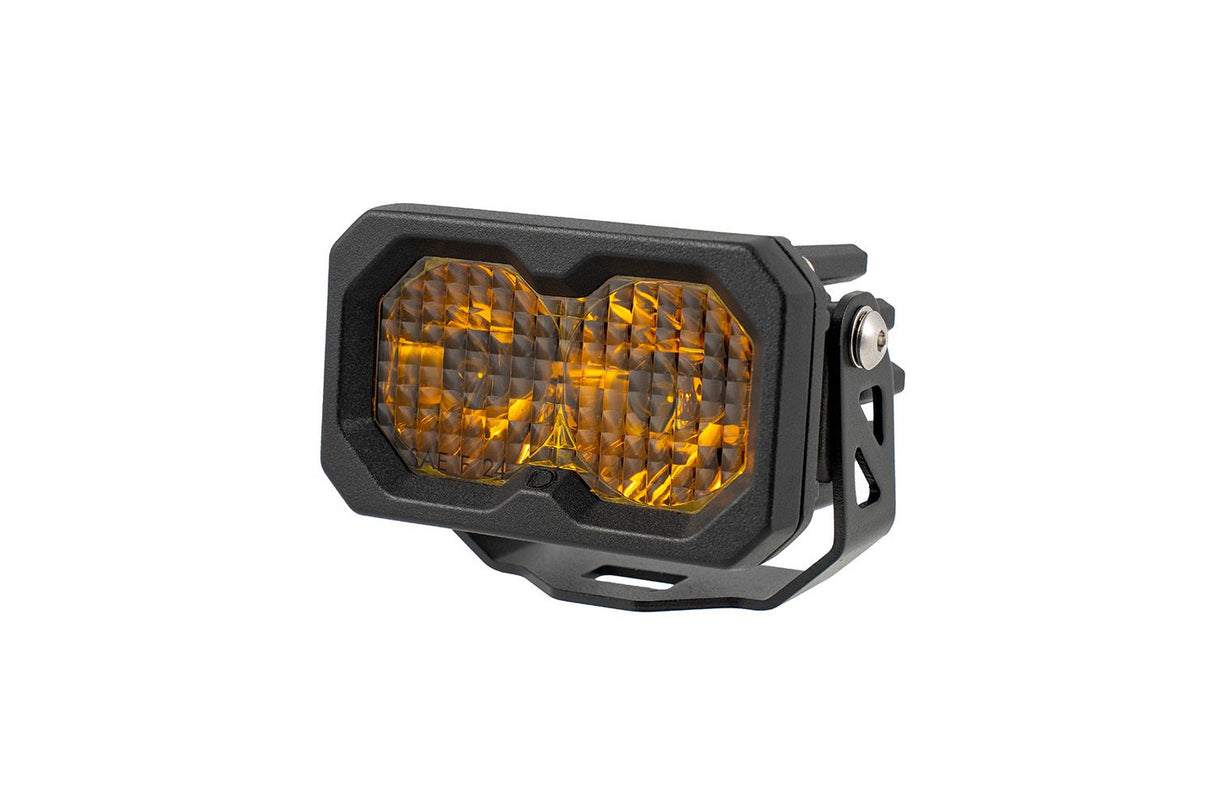 C2 2.0 SAE Yellow Max Standard LED Pod (one)