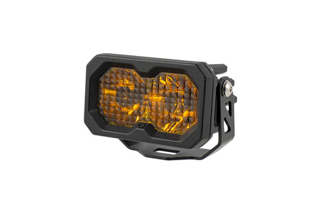 C2 2.0 SAE Yellow Max Standard LED Pod (one)