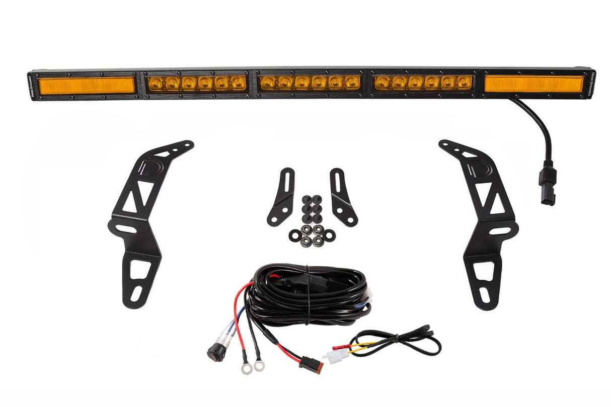 Kit de barre lumineuse LED pour pare-chocs Jeep JL Wrangler 2018-2025