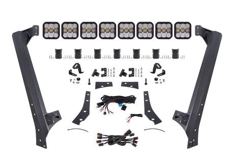 SS5 Windshield CrossLink Lightbar Kit for 2007-2018 Jeep JK Wrangler
